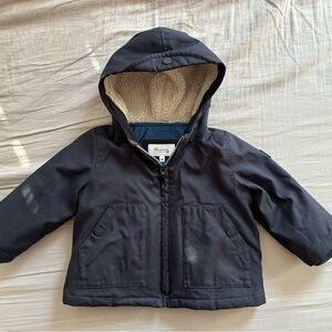 Navy Bonpoint winter jacket, 18 months